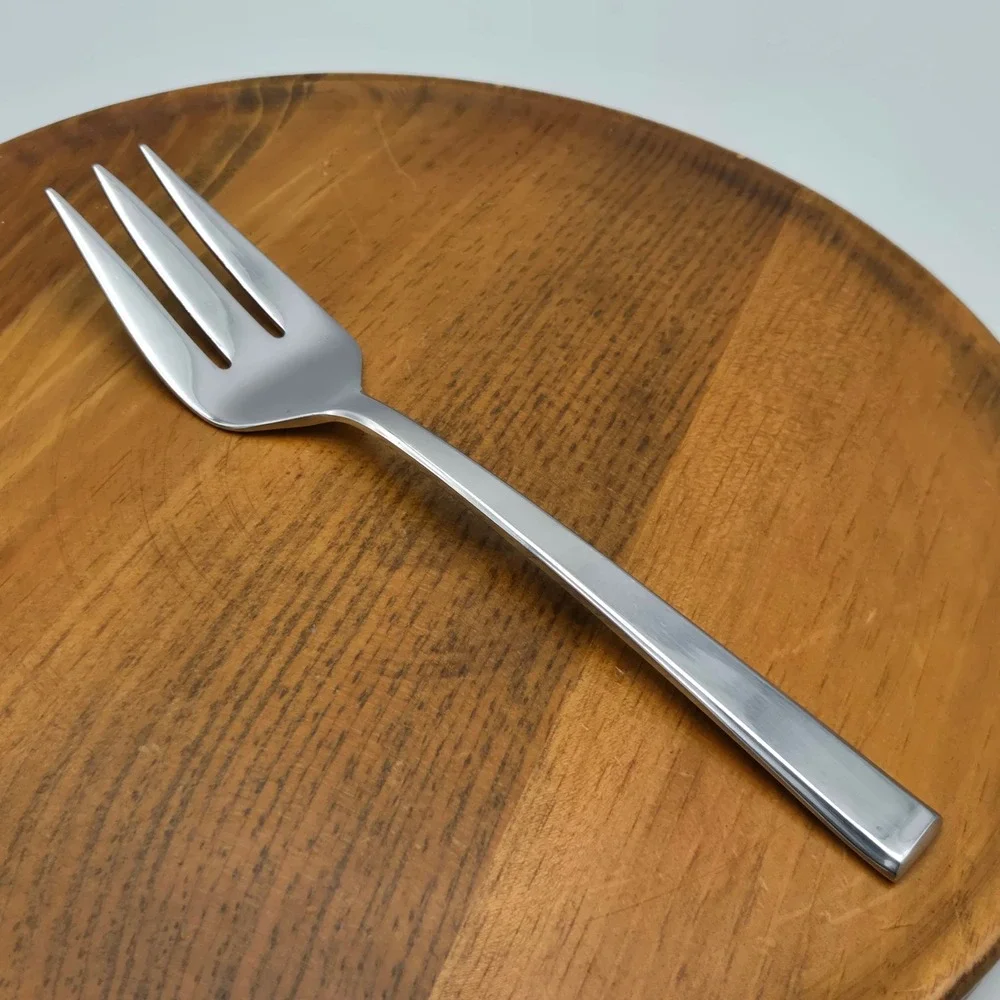 Dansk Meridian Cold Meat Serving Fork Glossy Stainless Steel 9